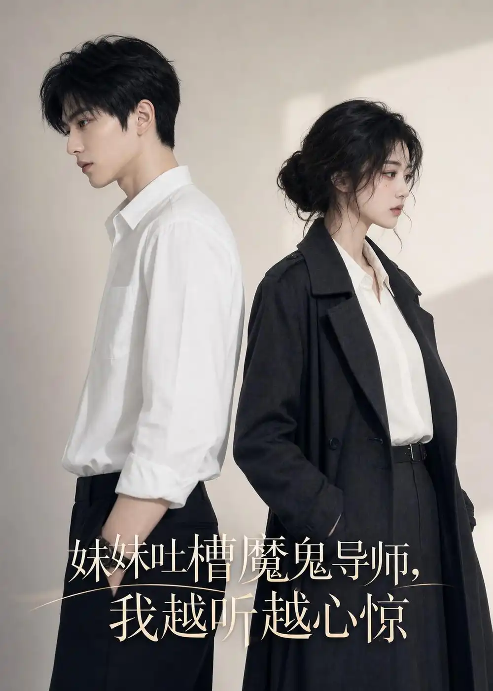 《妹妹吐槽魔鬼导师，我越听越心惊（69集）（夸克网盘）》短剧封面