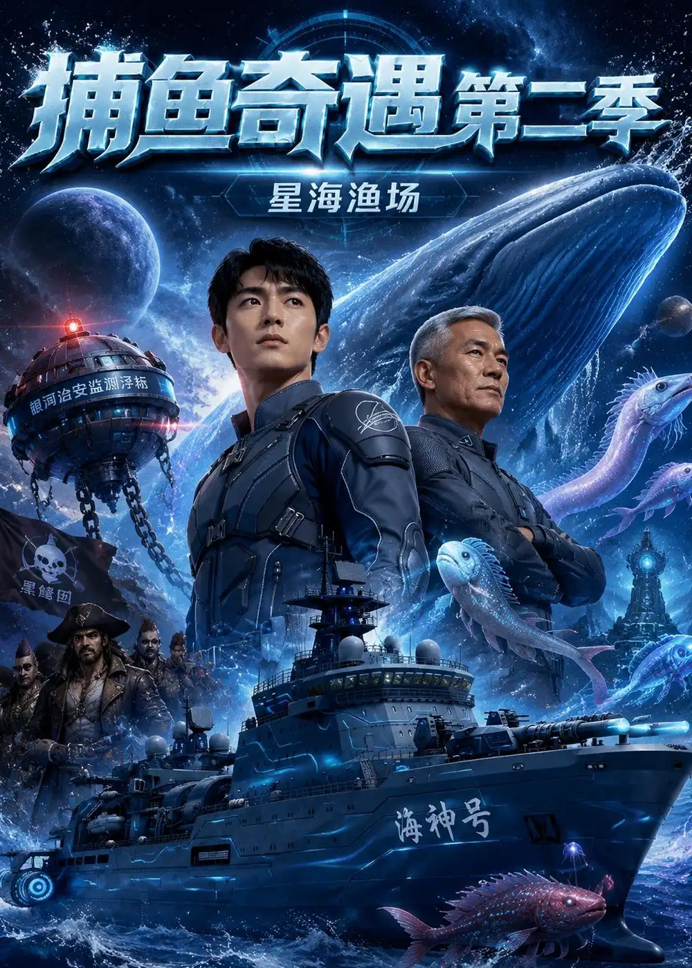 《捕鱼奇遇第二季(80集)(夸克网盘)》短剧封面