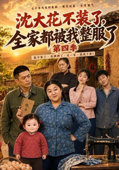 《沈大花不装了，全家都被我整服了第四季》短剧封面