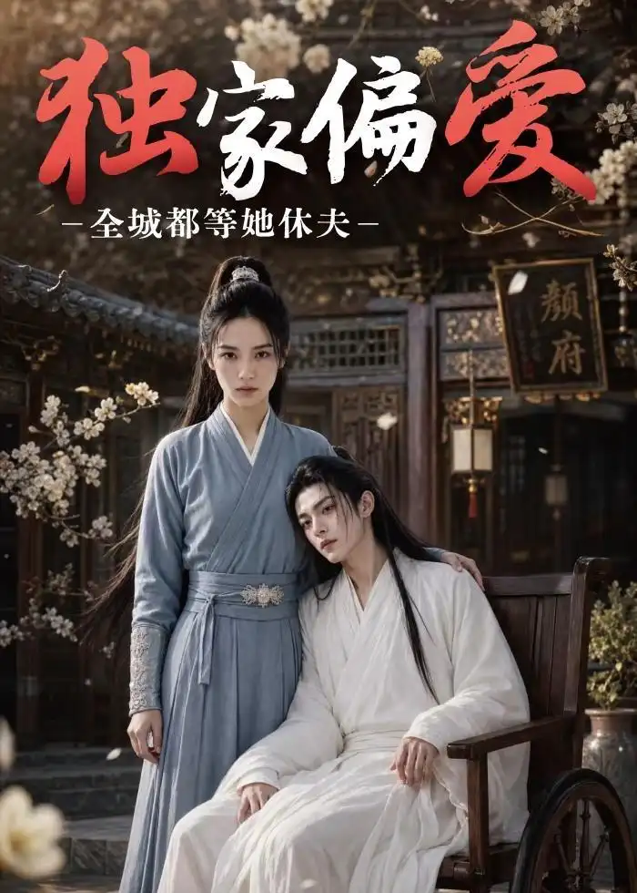 《独家偏爱：全城都等她休夫（50集）（夸克网盘）》短剧封面