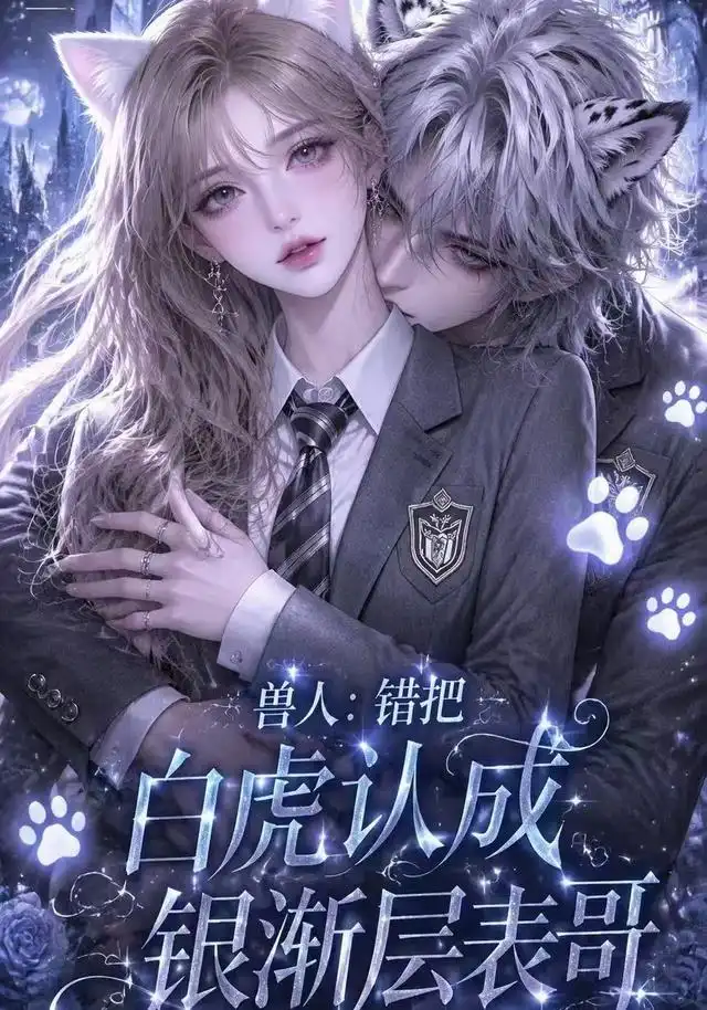 《兽人：错把白虎认成银渐层表哥（24集）（夸克网盘）》短剧封面