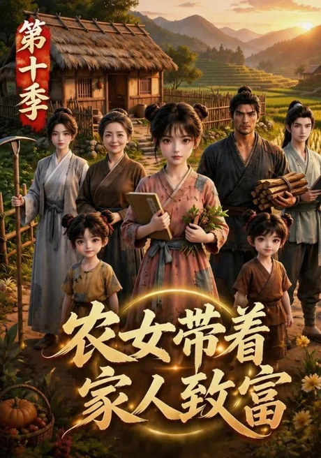 《农女带着家人致富第十季（170集）（夸克网盘）》短剧封面