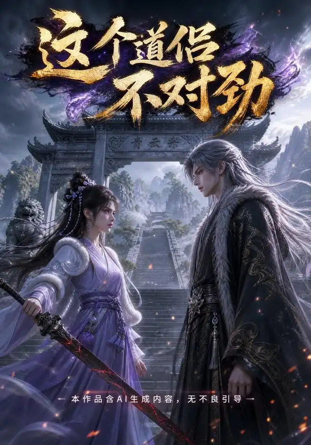 《这个道侣不对劲（57集）（夸克网盘）》短剧封面