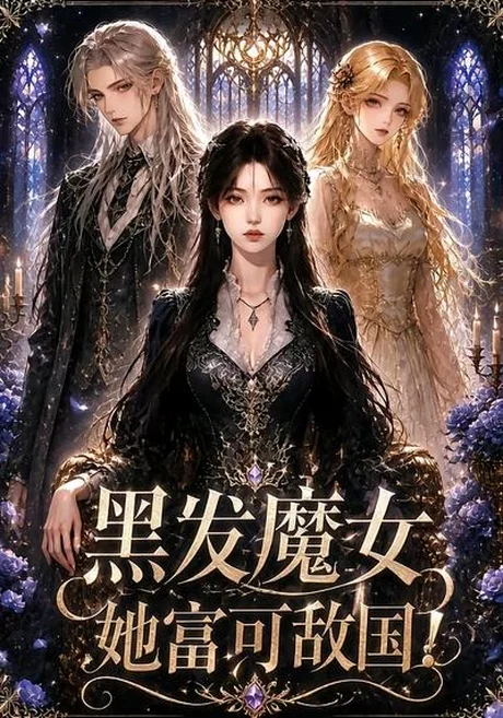 《黑发魔女：她富可敌国（115集）（夸克网盘）》短剧封面