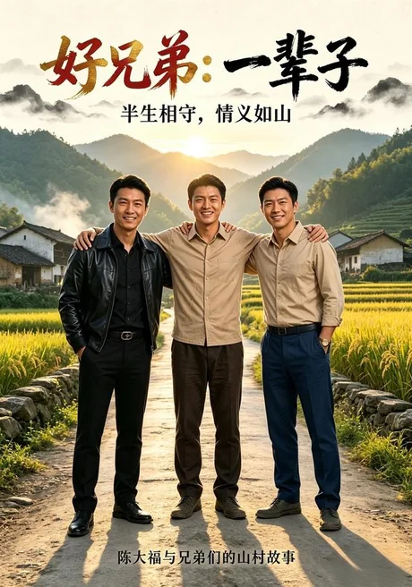 《好兄弟：一辈子（54集）AI短剧（夸克网盘）》短剧封面