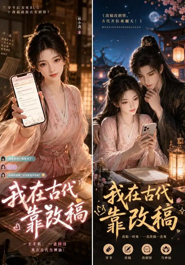 《我在古代靠改稿（31集）（夸克网盘）》短剧封面