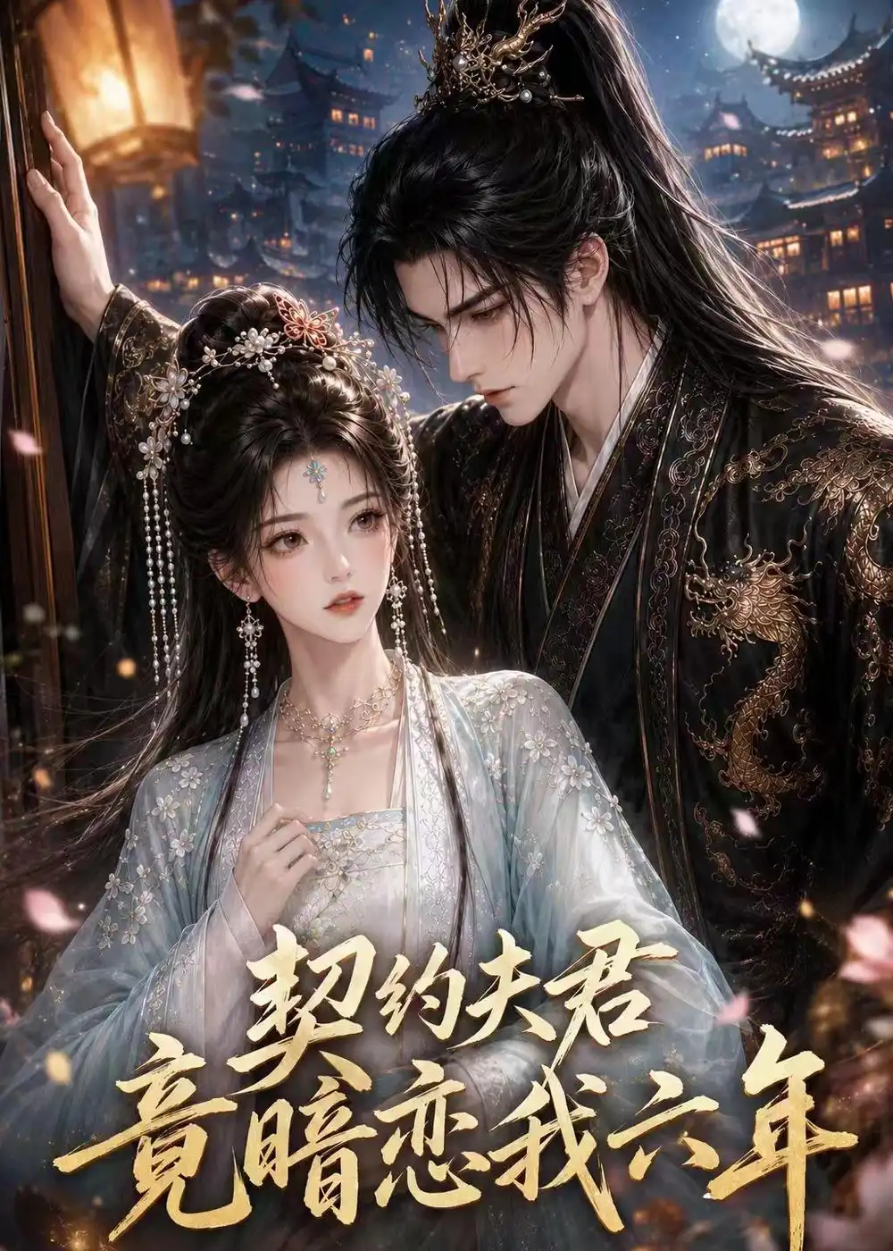 《契约夫君竟暗恋我六年（49集）（夸克网盘）》短剧封面