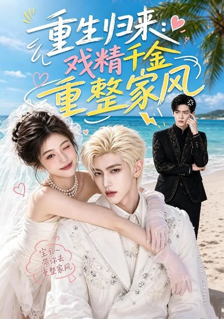 《重生归来：戏精千金重整家风（67集）（夸克网盘）》短剧封面
