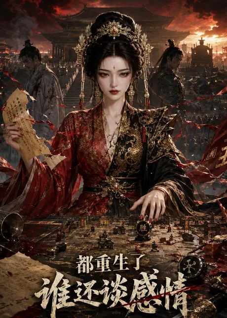 《都重生了谁还谈感情（40集）（百度网盘）》短剧封面