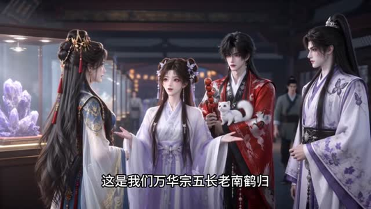 太师祖听我心声后沦陷了 《太师祖听我心声后沦陷了》短剧封面