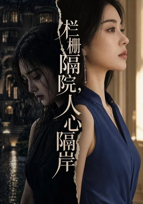《栏栅隔院,人心隔岸(56集)AI短剧(夸克网盘)》短剧封面