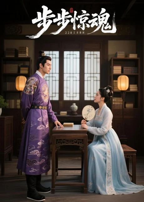 《步步惊魂(13集)Ai短剧(百度网盘)》短剧封面