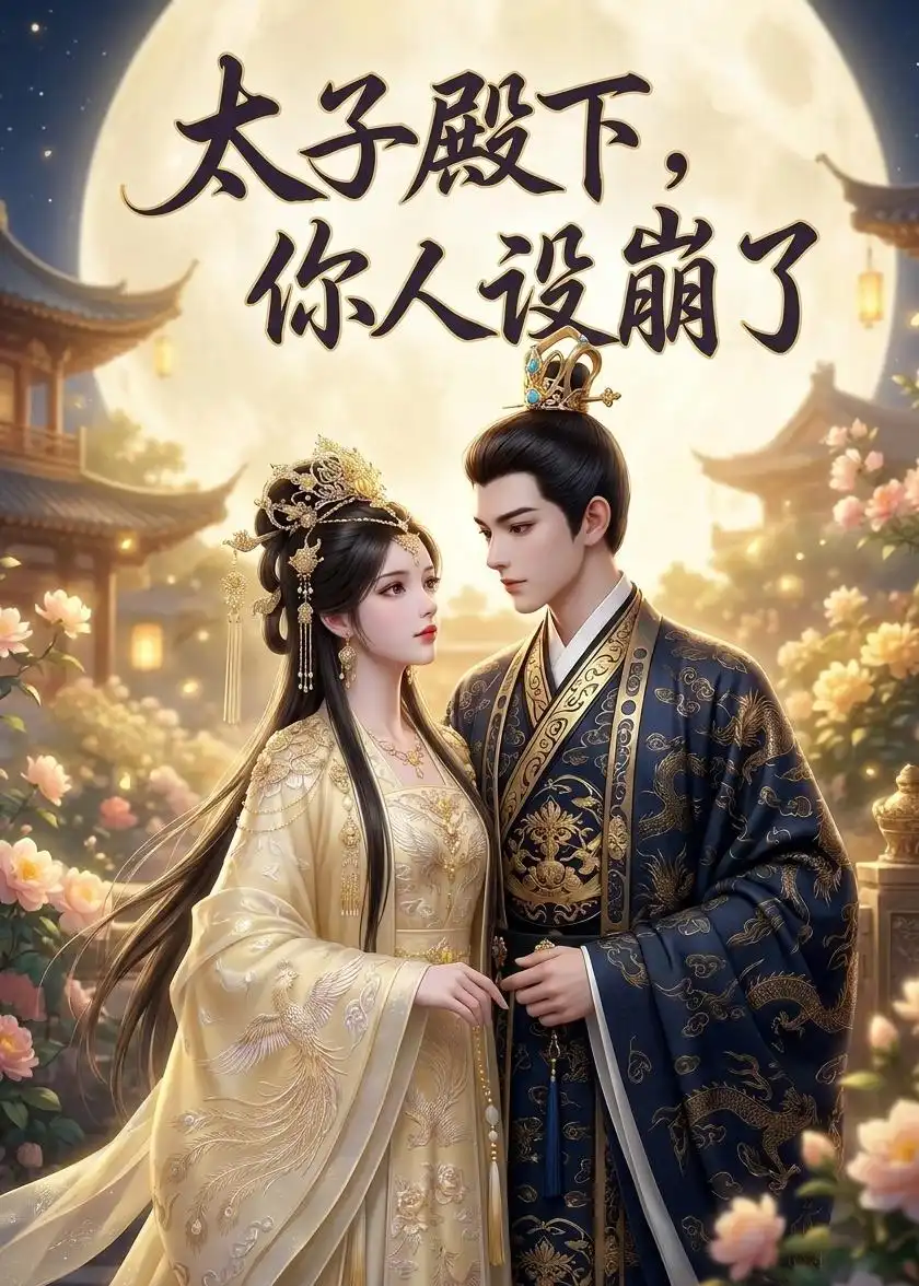 《太子殿下,你人设崩了(60集)(夸克网盘)》短剧封面