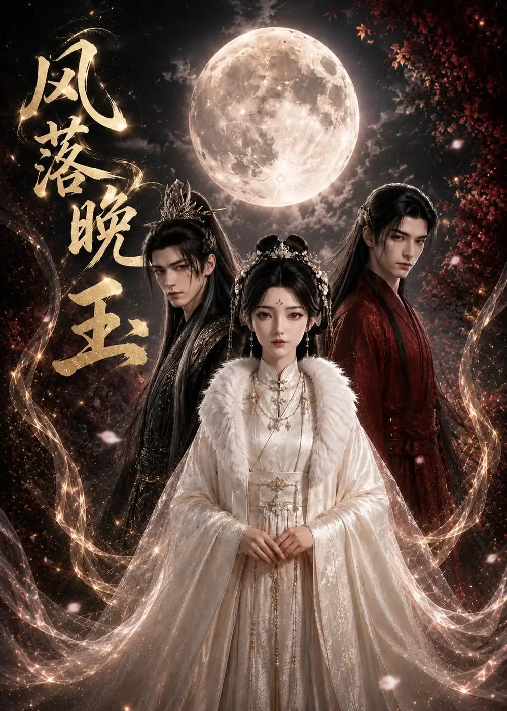 《风落晚玉（19集）（夸克网盘）》短剧封面