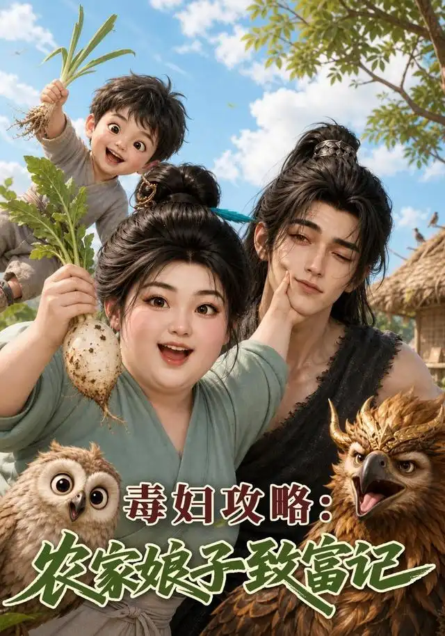 《毒妇攻略:农家娘子致富记(70集)(夸克网盘)》短剧封面