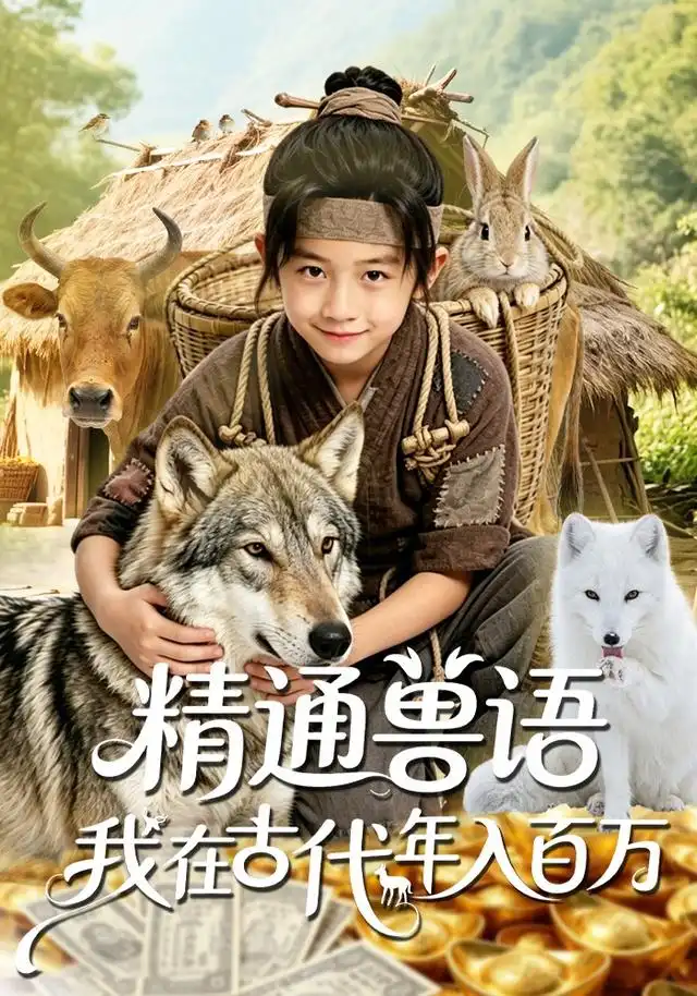 《精通兽语，我在古代年入百万（116集）（夸克网盘）》短剧封面