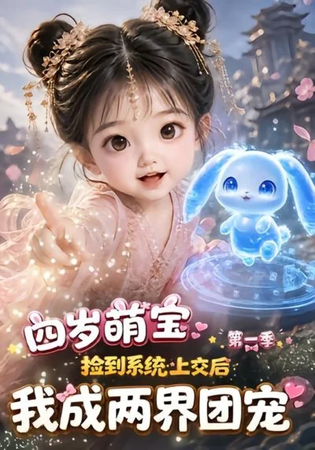《四岁萌宝捡到系统上交后我成两界团宠第一季（333集）（夸克网盘）》短剧封面