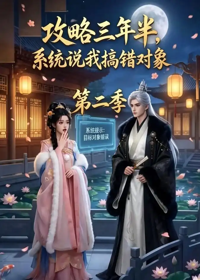 《攻略三年半,系统说我搞错对象第二季(50集)(夸克网盘)》短剧封面