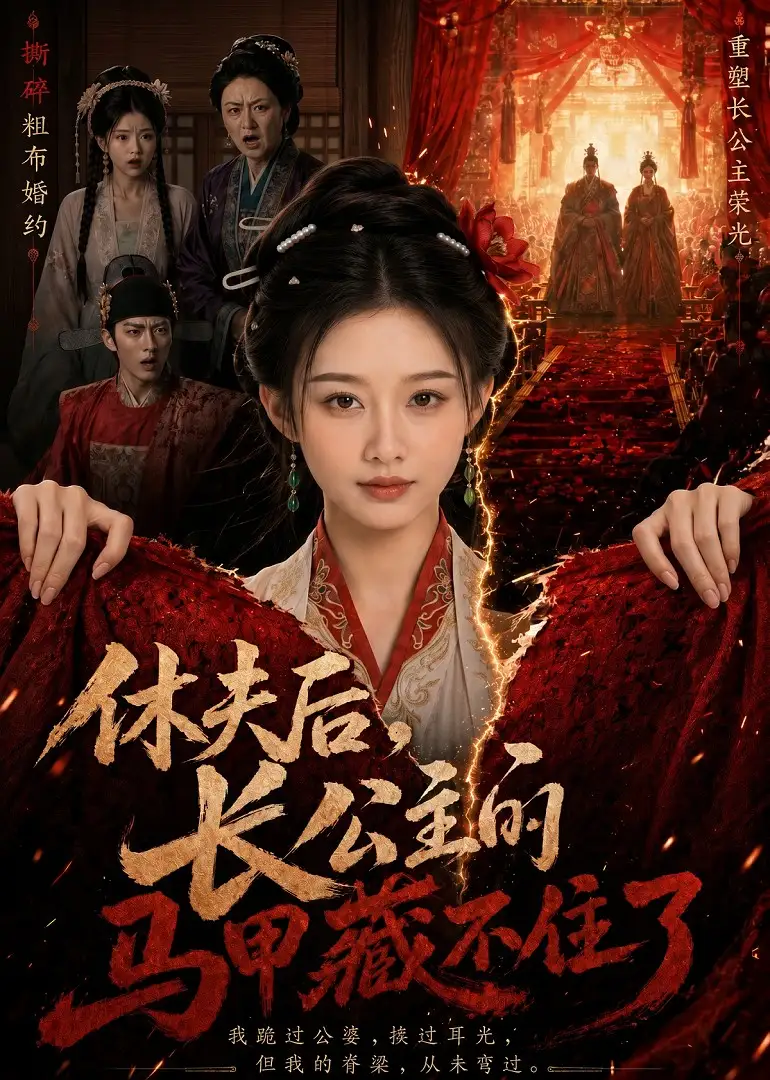 《休夫后,长公主的马甲藏不住了(36集)(夸克网盘)》短剧封面