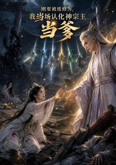 《刚要被废修为，我当场认化神宗主当爹（86集）（夸克网盘）》短剧封面