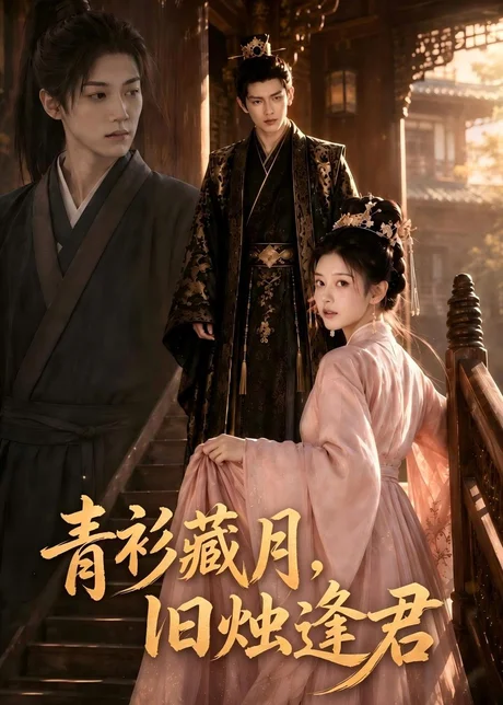 《青衫藏月，旧烛逢君（56集）（百度网盘）》短剧封面