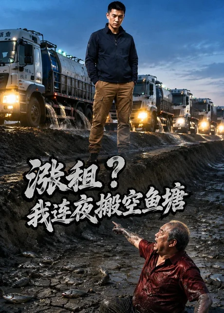 《涨租？我连夜搬空鱼塘（51集）Ai短剧（百度网盘）》短剧封面