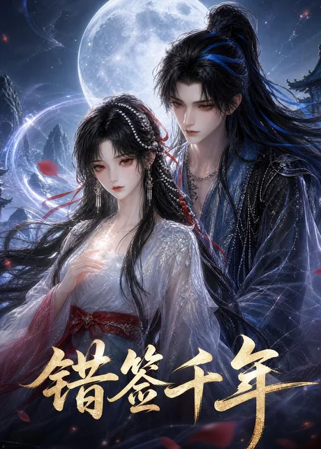 《错签千年（36集）AI短剧 (2026)》短剧封面