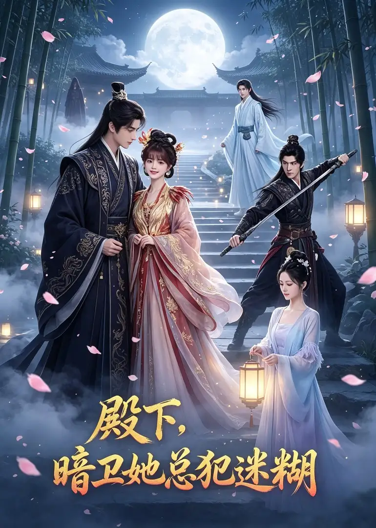 《殿下，暗卫她总犯迷糊（110集）（夸克网盘）》短剧封面