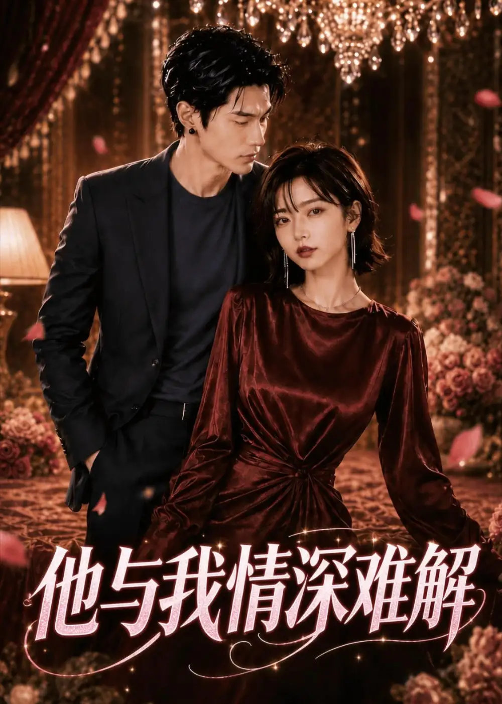 《他与我情深难解（33集）（夸克网盘）》短剧封面