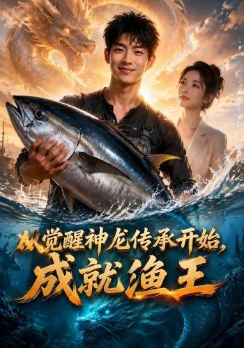 《从觉醒神龙传承开始，成就渔王》短剧封面