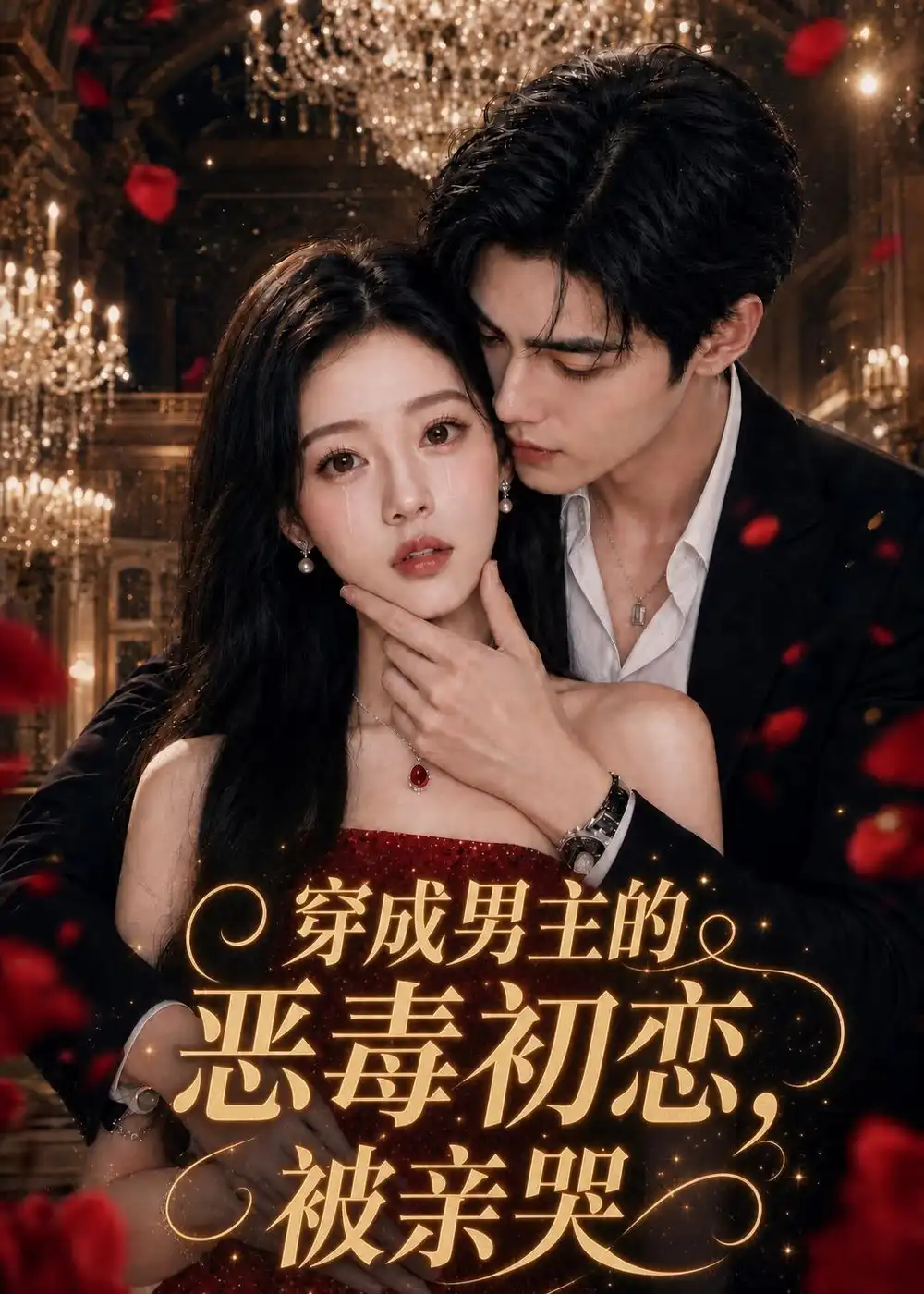 《穿成男主的恶毒初恋,被亲哭(55集)AI短剧 (2026)》短剧封面