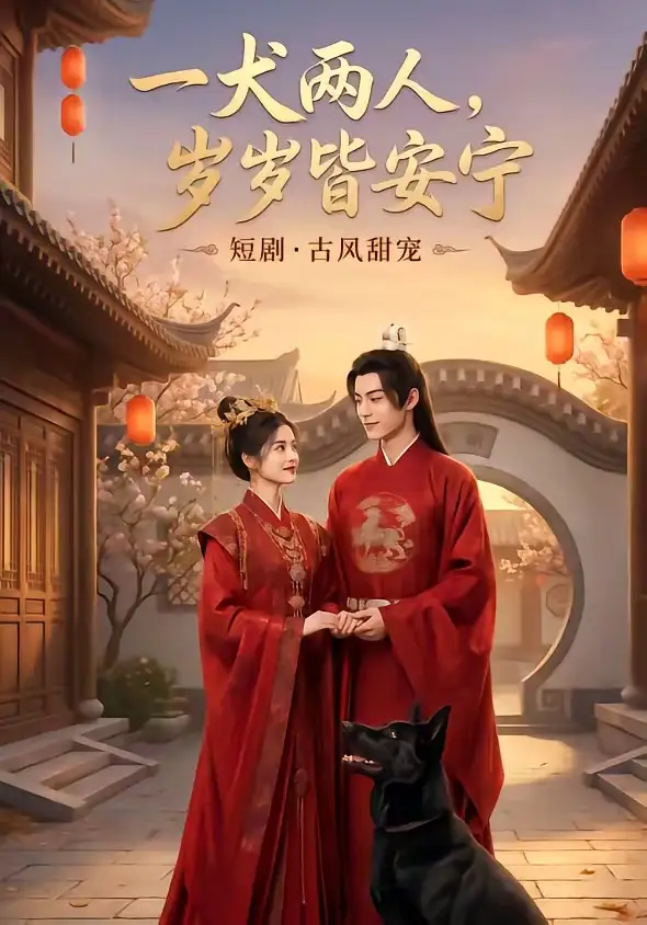 《一犬两人，岁岁皆安宁（72集）（夸克网盘）》短剧封面