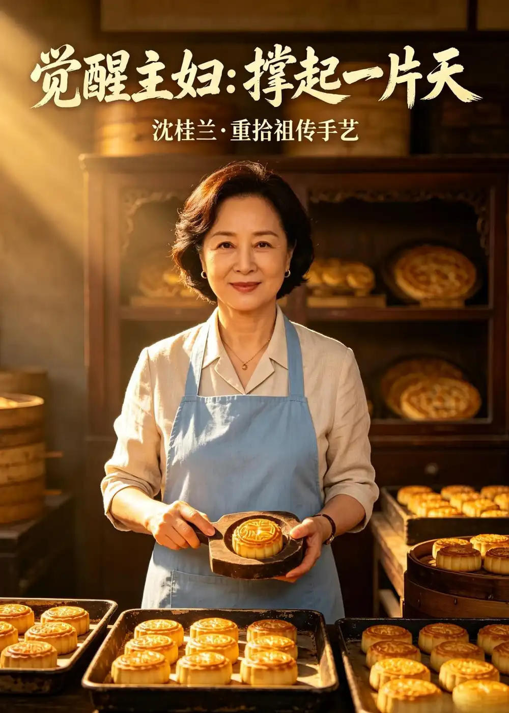 《觉醒主妇：撑起一片天（41集）AI短剧（夸克网盘）》短剧封面