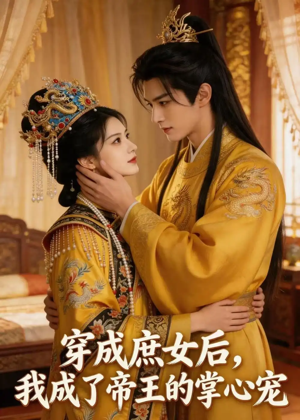《穿成庶女后，我成了帝王的掌心宠（83集）（夸克网盘）》短剧封面