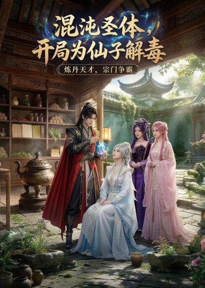 混沌圣体，开局为仙子解毒（80集）（百度网盘）封面图 - 仙侠短剧