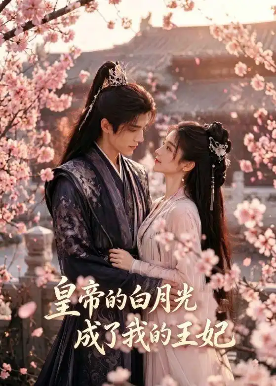 《皇帝的白月光成了我的王妃（41集）AI短剧（夸克网盘）》短剧封面