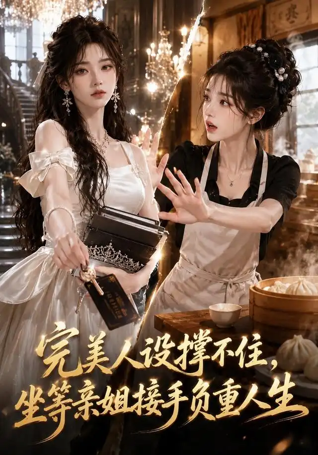 《完美人设撑不住，坐等亲姐接手负重人生 （54集）（夸克网盘）》短剧封面