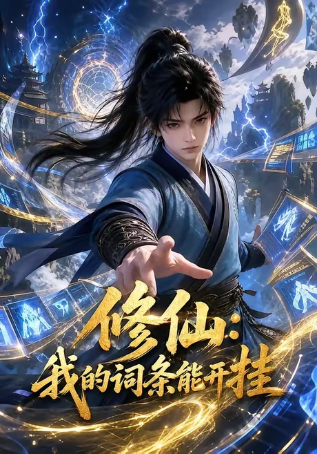《修仙：我的词条能开挂（138集）（夸克网盘）》短剧封面