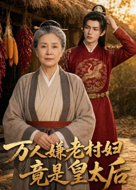《万人嫌老村妇竟是皇太后(62集)(百度网盘)》短剧封面