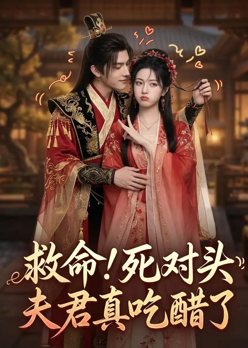 《救命！死对头夫君真吃醋了（27集）（夸克网盘）》短剧封面
