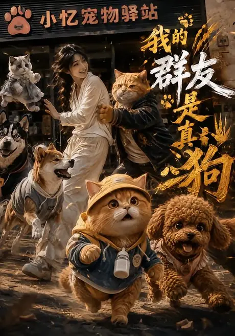 《我的群友是真狗（41集）（夸克网盘）》短剧封面