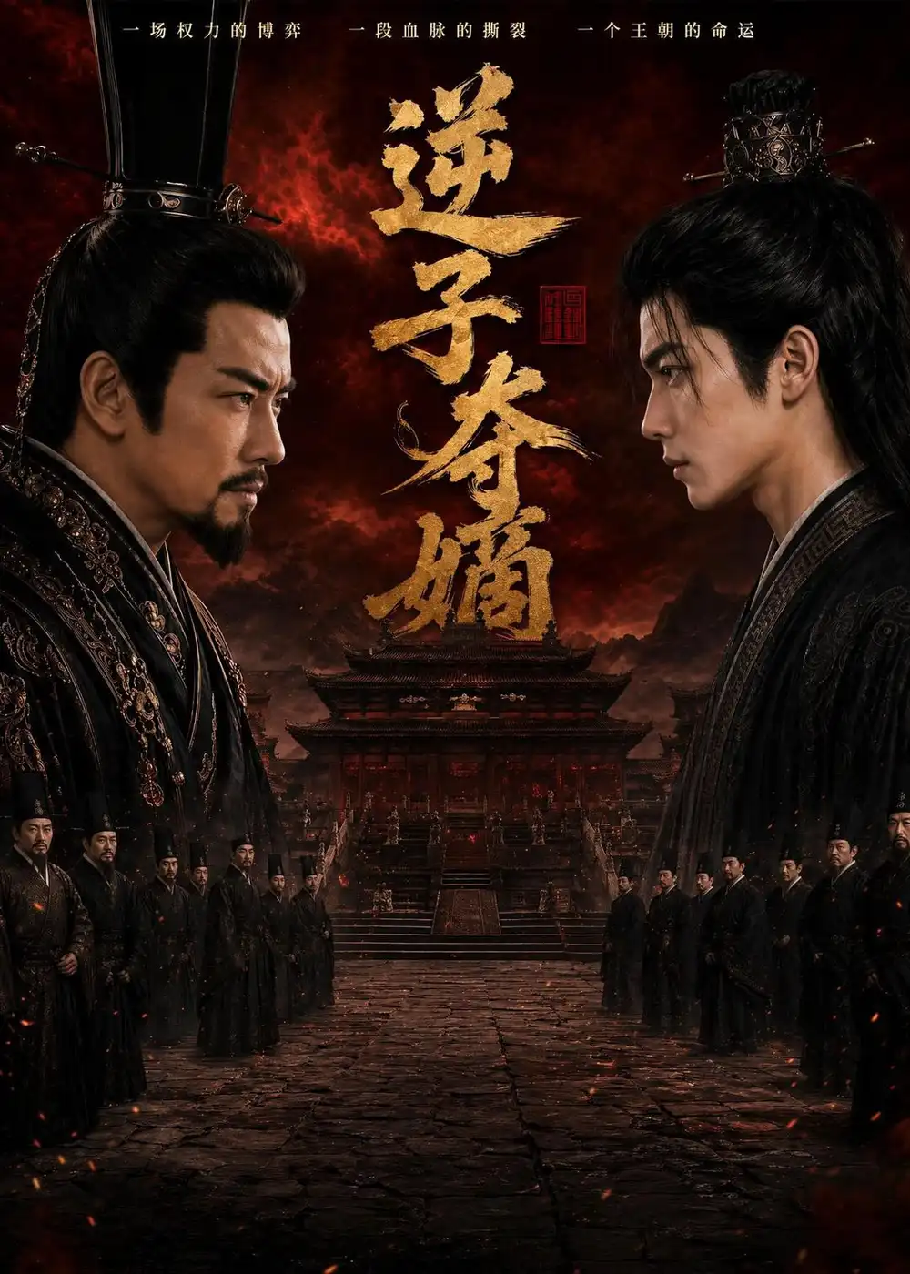 《逆子夺嫡（75集）AI短剧（夸克网盘）》短剧封面