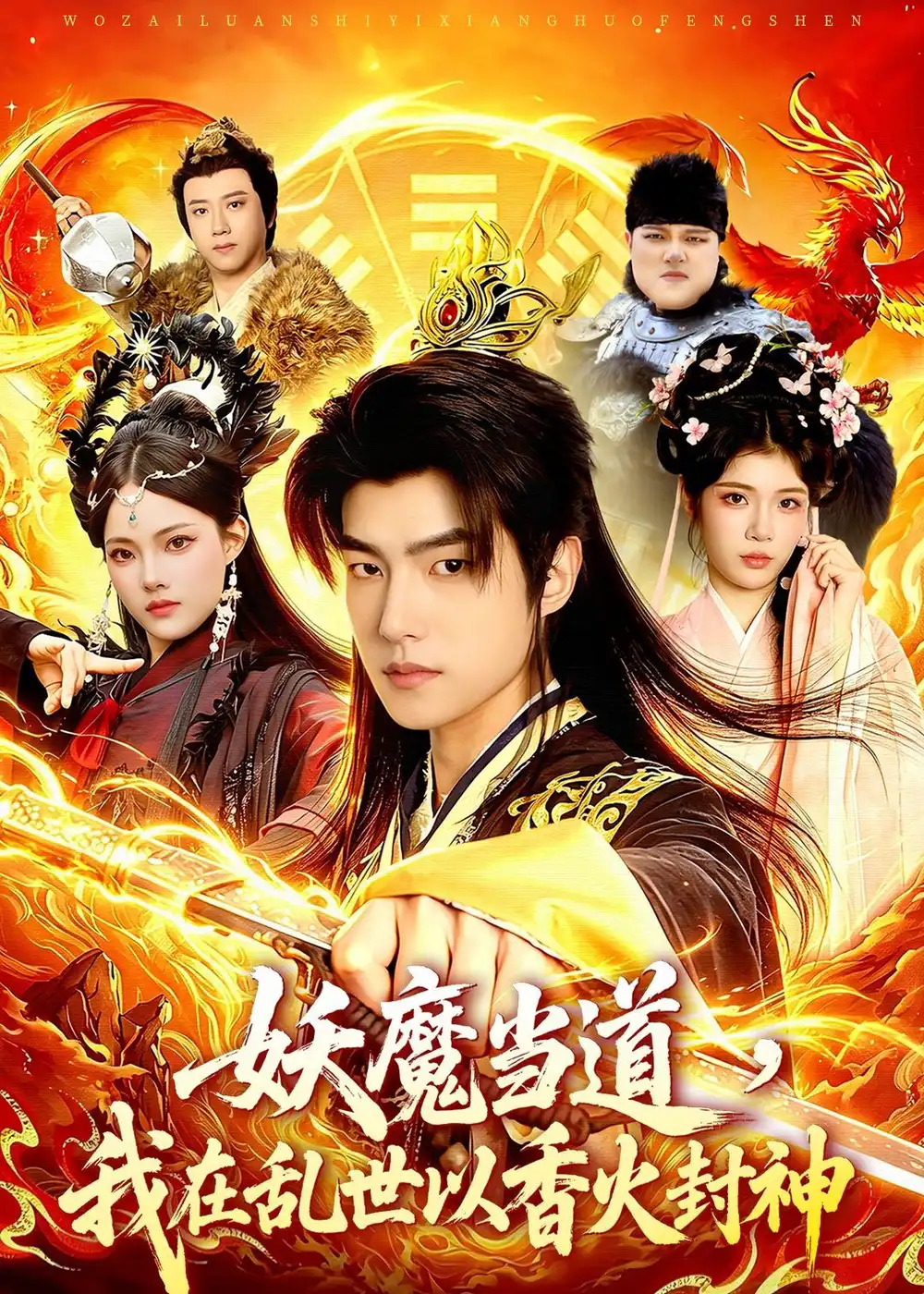 《妖魔当道，我在乱世以香火封神（91集）鲁昊＆卜萌楠 (2026)》短剧封面