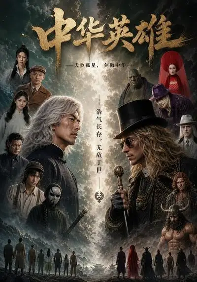 《中华英雄（50集）AI短剧 (2026)》短剧封面