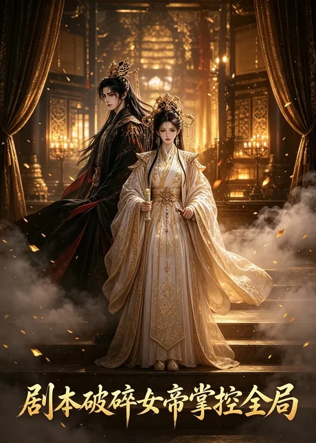 《剧本破碎女帝掌控全局(38集)(夸克网盘)》短剧封面