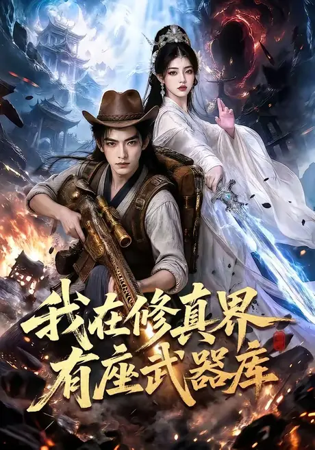 《我在修真界有座武器库（70集）（夸克网盘）》短剧封面
