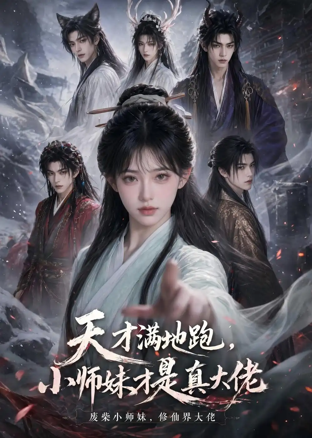 《天才满地跑，小师妹才是真大佬（81集）（夸克网盘）》短剧封面