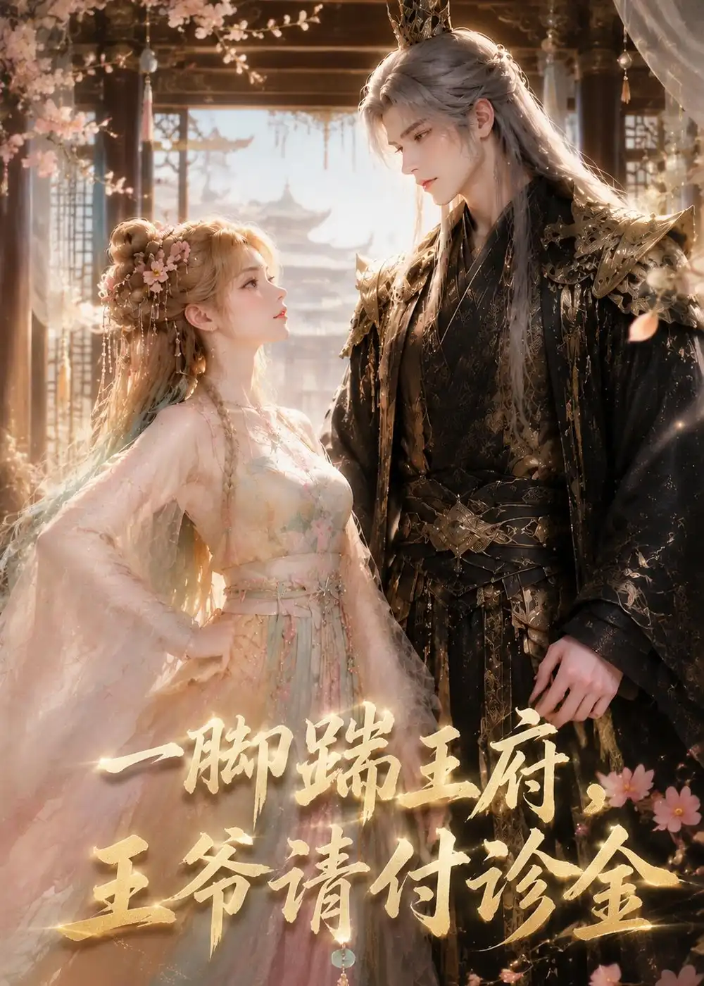 《一脚踹王府,王爷请付诊金(59集)(夸克网盘)》短剧封面