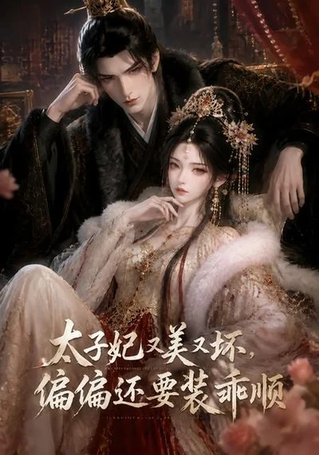 《太子妃又美又坏，偏偏还要装乖顺（98集）（夸克网盘）》短剧封面