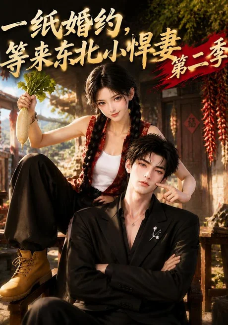 《一纸婚约，等来东北小悍妻第二季（73集）（夸克网盘）》短剧封面